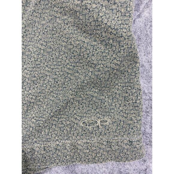 OP Ocean Pacific Shorts Mens Extra Large Green Geometric Draw String Vintage - Picture 2 of 11